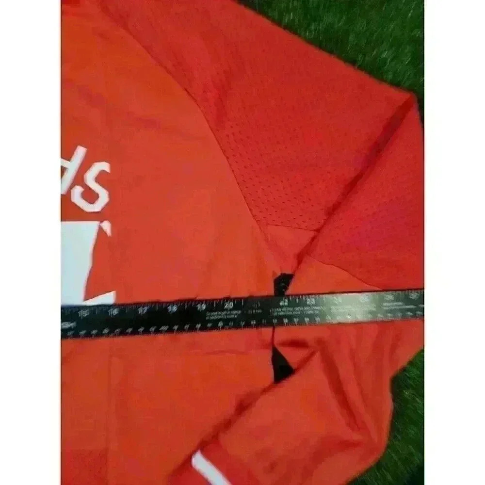 NIKE NSW BLOCK FUTURA Jersey Red AR4854-696 Mens Size Large - Picture 7 of 8